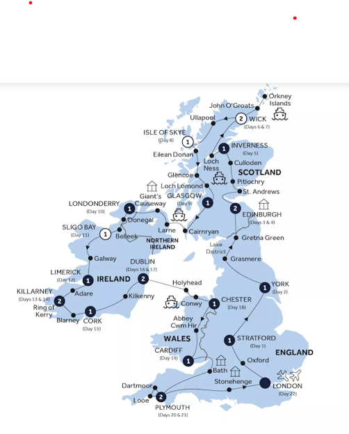 insight tours british isles